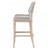 Essentials For Living Loom Barstool in Taupe White Reinforced - Side