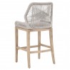 Essentials For Living Loom Barstool in Taupe White Reinforced - Back Angled