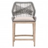 Essentials For Living Loom Counter Stool - Platinum Natural Gray Reinforced - Front
