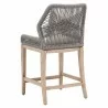 Essentials For Living Loom Counter Stool - Platinum Natural Gray Reinforced - Back Angled - Essentials For Living Loom Counter Stool - Platinum Natural Gray Reinforced - Back Angled