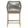 Essentials For Living Loom Counter Stool - Platinum Natural Gray Reinforced - Back - Essentials For Living Loom Counter Stool - Platinum Natural Gray Reinforced - Back