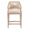 Essentials For Living Loom Counter Stool - Sand Natural Gray Reinforced - Front