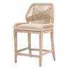Essentials For Living Loom Counter Stool - Sand Natural Gray Reinforced - Angled
