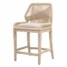 Essentials For Living Loom Counter Stool - Sand Natural Gray Reinforced - Angled - Essentials For Living Loom Counter Stool - Sand Natural Gray Reinforced - Angled