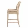 Essentials For Living Loom Counter Stool - Sand Natural Gray Reinforced - Side - Essentials For Living Loom Counter Stool - Sand Natural Gray Reinforced - Side