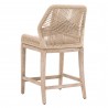 Essentials For Living Loom Counter Stool - Sand Natural Gray Reinforced - Back Angled