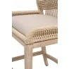 Essentials For Living Loom Counter Stool - Sand Natural Gray Reinforced - Seat Close-up - Essentials For Living Loom Counter Stool - Sand Natural Gray Reinforced - Seat Close-up
