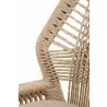 Essentials For Living Loom Counter Stool - Sand Natural Gray Reinforced - Seat Back Close-up - Essentials For Living Loom Counter Stool - Sand Natural Gray Reinforced - Seat Back Close-up