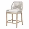 Essentials For Living Loom Counter Stool - Taupe - Angled - Essentials For Living Loom Counter Stool - Taupe - Angled