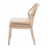 Loom Dining Chair - Sand Natural Gray Fixed - Side