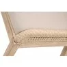 Loom Dining Chair - Sand Natural Gray Fixed - Seat Close-up - Loom Dining Chair - Sand Natural Gray Fixed - Seat Close-up