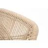 Loom Dining Chair - Sand Natural Gray Fixed - Seat Back Top - Loom Dining Chair - Sand Natural Gray Fixed - Seat Back Top