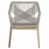 Essentials For Living Loom Outdoor Armchair - Back Angle - Essentials For Living Loom Outdoor Armchair - Back Angle