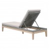 Essentials For Living Loom Outdoor Chaise Lounge - Back Angle