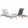 Essentials For Living Loom Outdoor Chaise Lounge - Angled 