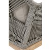 Essentials For Living Loom Outdoor Club Chair - Wicker Detail