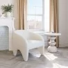 Lopta Accent Chair in White- Lifestyle 1 - Lopta Accent Chair in White- Lifestyle 1