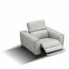 J&M Furniture Lorenzo Chair in Light Grey Top View - J&M Furniture Lorenzo Chair in Light Grey Top View