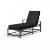 La Jolla Chaise in Spectrum Carbon w/ Self Welt - Front Side Angle