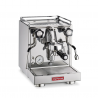 La Pavoni Cellini Classic Espresso Machines in Silver - Angled View