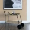 Sunpan Spruce Bar Cart - Lifestyle - Sunpan Spruce Bar Cart - Lifestyle