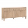 Essentials For Living Highland Media Sideboard - Front Side Angle