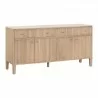 Essentials For Living Highland Media Sideboard - Front Side Angle - Essentials For Living Highland Media Sideboard - Front Side Angle
