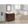 Crawford and Burke Tarouca 31" Cherry Brown Single Bathroom Vanity, Lifestyle