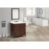 Crawford and Burke Tarouca 31" Cherry Brown Single Bathroom Vanity, Lifestyle - Crawford and Burke Tarouca 31" Cherry Brown Single Bathroom Vanity, Lifestyle