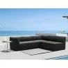 Whiteline Modern Living Harmony Indoor / Outdoor Love Seat - Whiteline Modern Living Harmony Indoor / Outdoor Love Seat