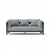 Anderson Teak Coronado Deep Seating Aluminum Sofa front