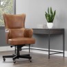 Sunpan Hubert Office Chair - Tobacco Tan - Lifestyle