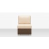 Source Furniture Lucaya Armles Chair with Standard Cushion California Sand Front