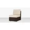Source Furniture Lucaya Armles Chair with Standard Cushion Espresso Angle - Source Furniture Lucaya Armles Chair with Standard Cushion Espresso Angle