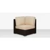 Source Furniture Lucaya Corner Square With Standard Cushion Espresso Angle - Source Furniture Lucaya Corner Square With Standard Cushion Espresso Angle