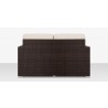 Source Furniture Lucaya Loveseat Espresso Back