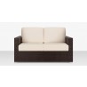 Source Furniture Lucaya Loveseat Espresso Front