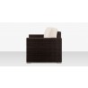 Source Furniture Lucaya Loveseat Espresso Side