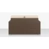 Source Furniture Lucaya Loveseat California Sand Back - Source Furniture Lucaya Loveseat California Sand Back