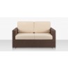 Source Furniture Lucaya Loveseat California Sand Front