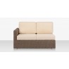 Source Furniture Lucaya Left Arm Loveseat With Standard Cushion California Sand Front