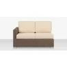 Source Furniture Lucaya Left Arm Loveseat With Standard Cushion California Sand Front - Source Furniture Lucaya Left Arm Loveseat With Standard Cushion California Sand Front