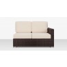 Source Furniture Lucaya Right Arm Loveseat With Standard Cushion Espresso Front
