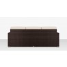 Source Furniture Lucaya Sofa with Standard Cushion Espresso Back