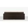 Source Furniture Lucaya Sofa with Standard Cushion Espresso Back - Source Furniture Lucaya Sofa with Standard Cushion Espresso Back