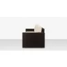Source Furniture Lucaya Sofa with Standard Cushion Espresso Side - Source Furniture Lucaya Sofa with Standard Cushion Espresso Side