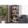 Lucera Bobbin Display Shelf in Black - lifestyle - Lucera Bobbin Display Shelf in Black - lifestyle
