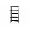 Lucera Bobbin Display Shelf in Black - angled - Lucera Bobbin Display Shelf in Black - angled