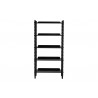 Lucera Bobbin Display Shelf in Black - back - Lucera Bobbin Display Shelf in Black - back