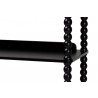 Lucera Bobbin Display Shelf in Black - top - Lucera Bobbin Display Shelf in Black - top